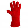 Перчатки краги сварщика р10.5, класс ВС, длина 35см (красные) SIGMA (9449361)