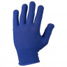 Перчатки трикотажные с точечным ПВХ покрытием р8 Микроточка (синие) SIGMA (9442871)