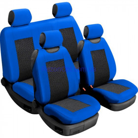 Авточехлы универсальные Beltex Comfort комплект синий без подголовников 52410
