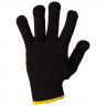 Перчатки трикотажные с точечным ПВХ покрытием р10 Универсал (черные) SIGMA (9442651)