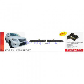 Фары доп.модель Toyota LX570 Sport/TY-669-LED/DRL/эл.проводка (TY-669-LED/DRL)