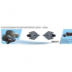 Фары доп.модель Mitsubishi Pajero 2005-2007/MB-301/9006-12V55W/эл.проводка (MB-301)