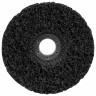 Круг зачистной из нетканого абразива (коралл) Т27 Ø125×22.23мм черный мягкий SIGMA (9176761)