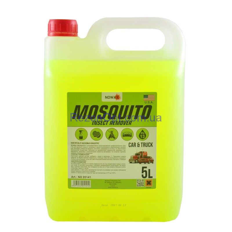 Очиститель от насекомых NOWAX MOSQUITO 5 л NX05141