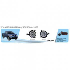 Фары доп.модель Mitsubishi Triton/L200 2006-08/MB-539B/9006-12V55W/эл.проводка (MB-539B)