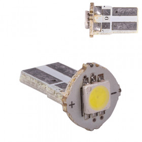 Лампа PULSO/габаритная/LED T10/1SMD-5050/12v/0.5w/12lm White (LP-121267)