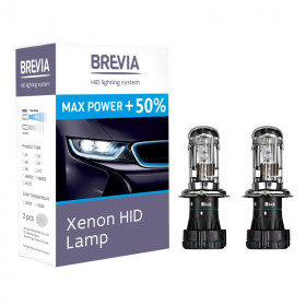 Ксеноновые лампы BREVIA H4+50% 5500K 12450MP