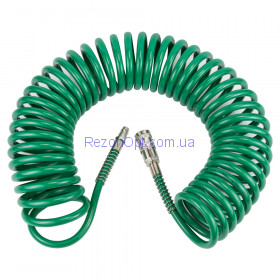 Шланг спиральный полиуретановый (PU) 10м 6.5×10мм REFINE (7012171)