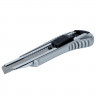 Нож строительный (металлический корпус) лезвие 18мм автоматический замок SIGMA (8211021)