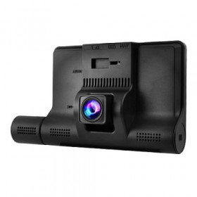 Автомобильный видеорегистратор T710TP, LCD 4'', 1080P Full HD, 3 камеры (T710TP)