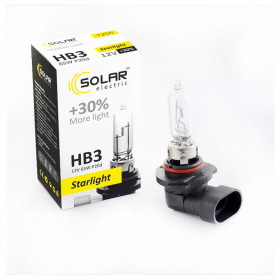 Галогеновая лампа SOLAR HB3 +30% 12V 1205