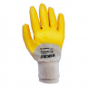 Перчатки трикотажные с нитриловым покрытием (желтые) 120 пар SIGMA (9443451)