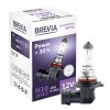 Галогеновые лампы Brevia  H10 (9145) 12V 45W PY20d Power +30% CP (12050PC)