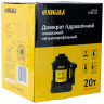 Домкрат гидравлический бутылочный низкопрофильный 20т H 185-355мм SIGMA (6101211)
