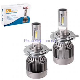 Лампы PULSO E28/LED/H4 P43T H/L/Flip Chip/12-24V/36W/3800Lm/6000K (E28-H4)