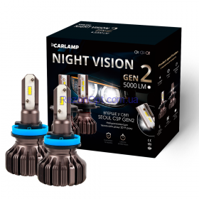 Светодиодные автолампы Carlamp Led Night Vision Gen2 H11 5000 Lm (NVGH11)