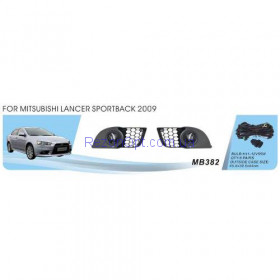 Фары доп.модель Mitsubishi Lancer Sportback/Evolution X/2009-/MB-382/H11-55W/эл.проводка (MB-382)