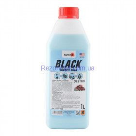 Полироль молочко для пластика NOWAX BLACK Cocpit Milk NX01125 1л